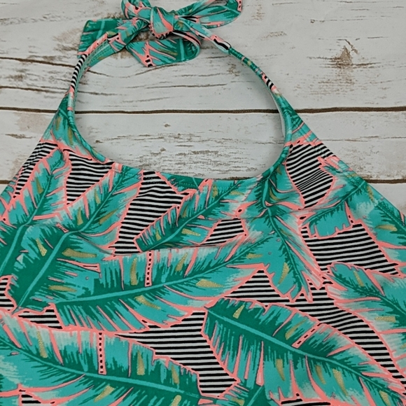 Art Class Green Palm Trees Swimsuit XL (14/16) - Picture 4 of 5